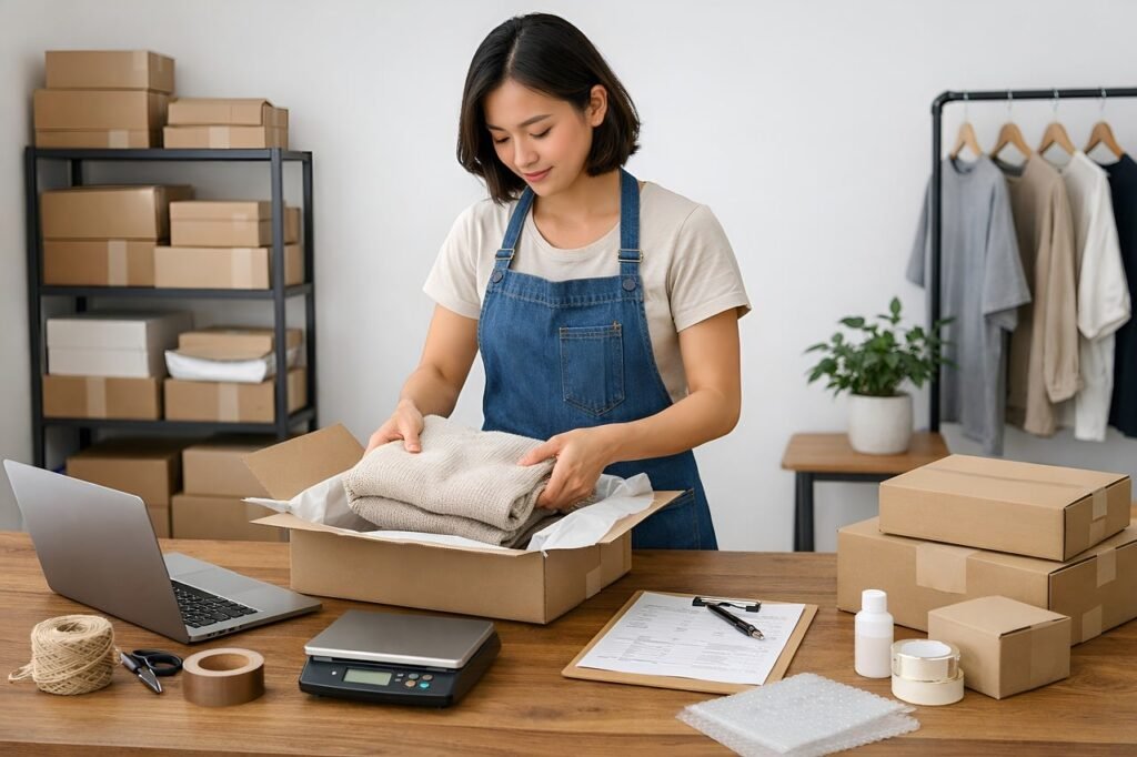 Disability Insurance for Self Employed - small business owner at desk with calculator Disability Insurance for Self Employed - small business owner at desk with calculator