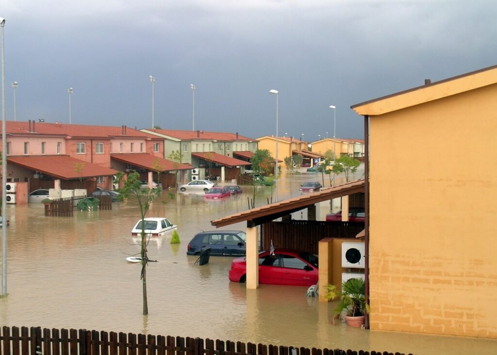 Flood Insurance Quote - house flooded with water indoors
