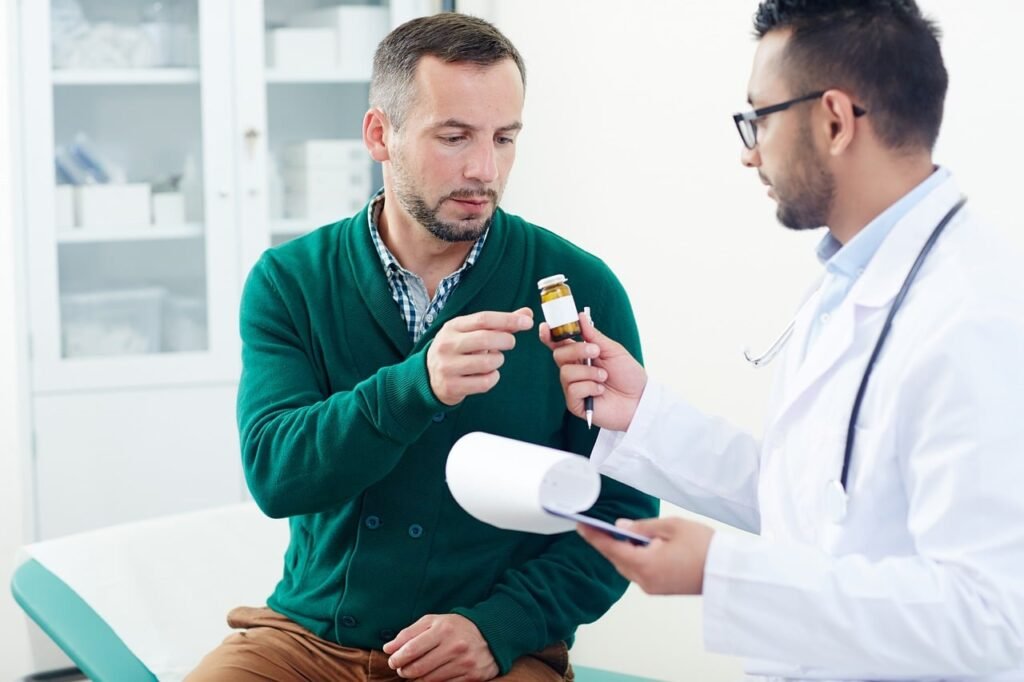 Medicare Supplement Plans - senior patient talking with doctor